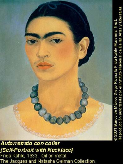 Self-portrait, Frida Kahlo