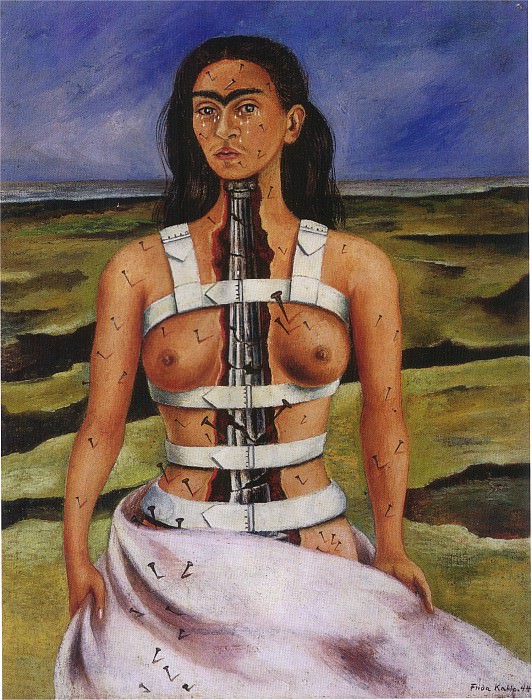 The Broken Column , Frida Kahlo