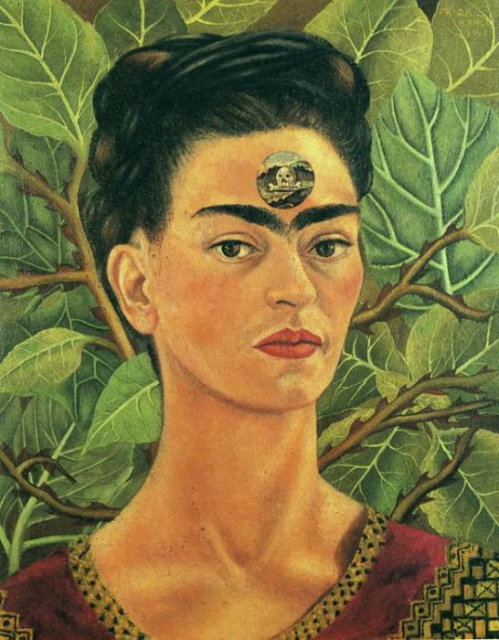 Thinking About Death, Frida Kahlo