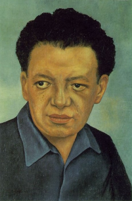 1937 Portrait of Diego Rivera , Frida Kahlo