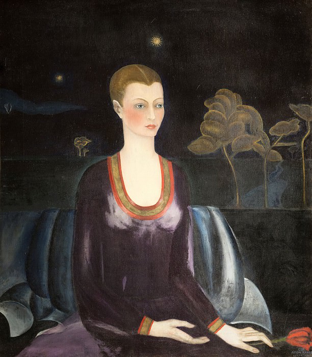 Portrait of Alicia Galant, Frida Kahlo
