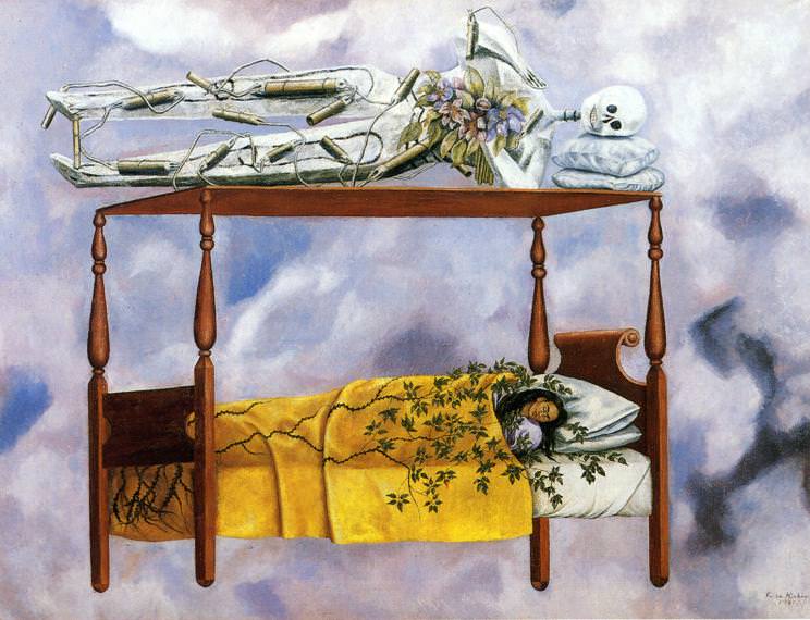 The Dream, Frida Kahlo