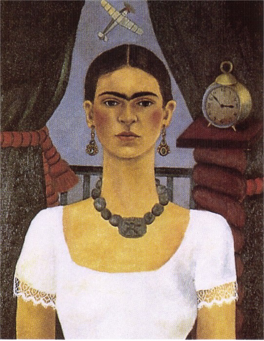 Autoportrait – le temps vole, Frida Kahlo