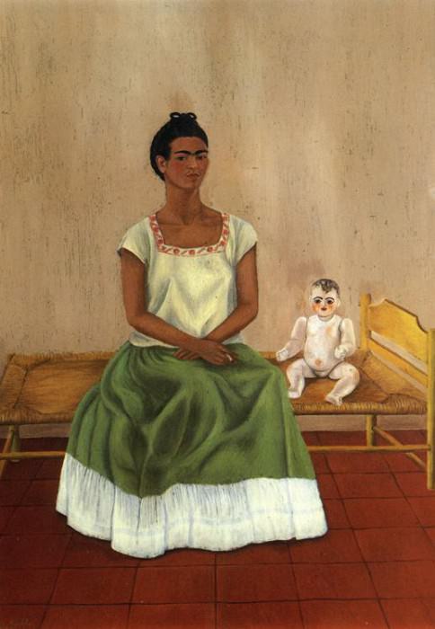Me and My Doll, Frida Kahlo