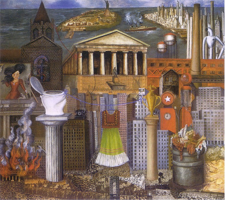 My Dress Hangs There , Frida Kahlo