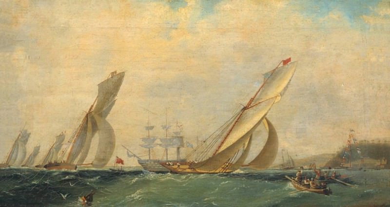 Frigate at Sea 1838 42,7 h77, 9, Ivan Konstantinovich Aivazovsky