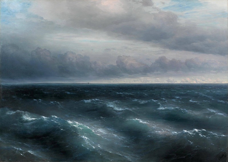 Black Sea , Ivan Konstantinovich Aivazovsky