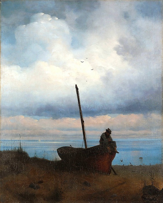 View of the seaside in the vicinity of St. Petersburg