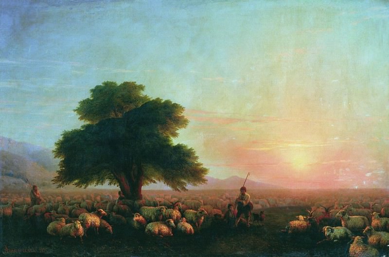 flock 107h161 1857, Ivan Konstantinovich Aivazovsky
