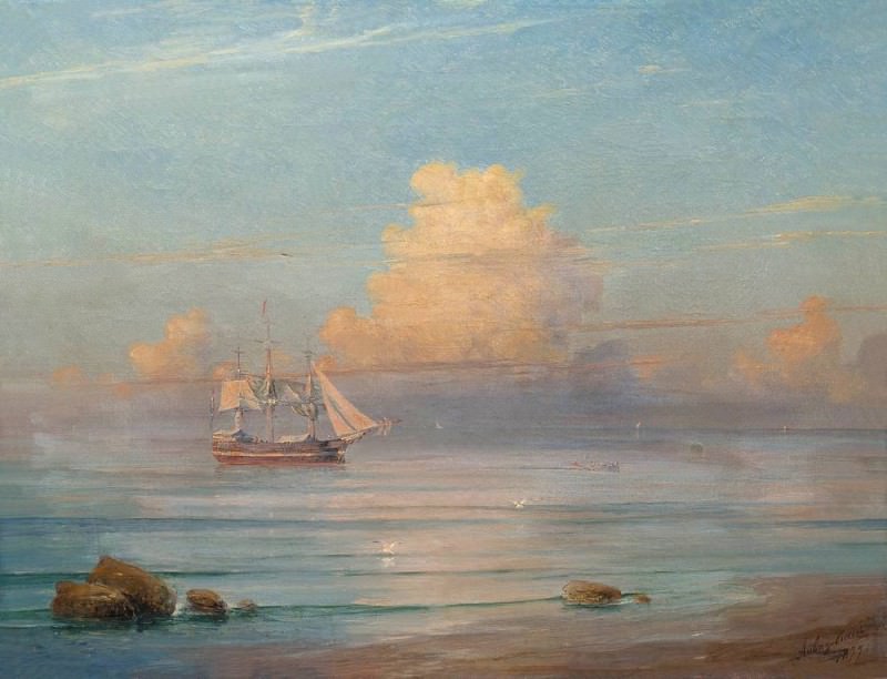 Sea view 1899 38h50, Ivan Konstantinovich Aivazovsky