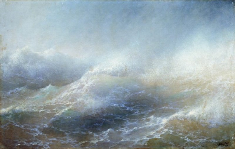 Sea view 100h155 1895, Ivan Konstantinovich Aivazovsky