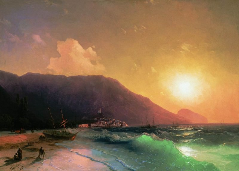 Sea view 1867 61h83, Ivan Konstantinovich Aivazovsky