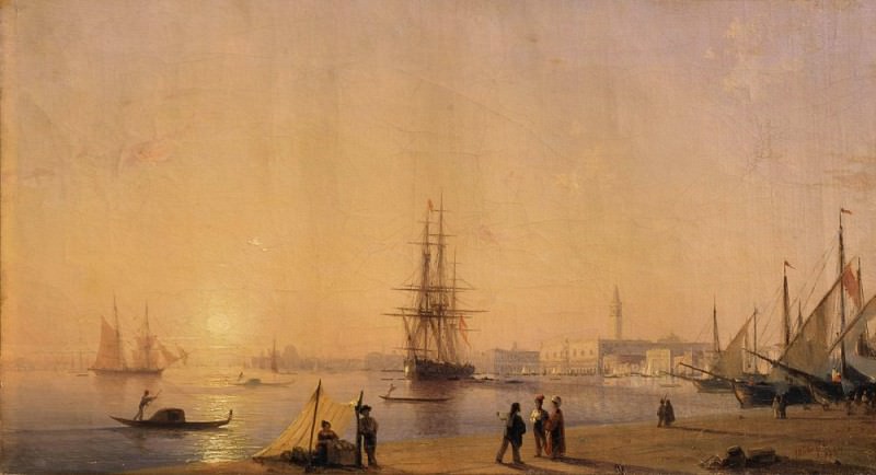 Венеция 1844, Иван Константинович Айвазовский