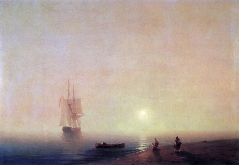 Seashore 82h118 1851, Ivan Konstantinovich Aivazovsky