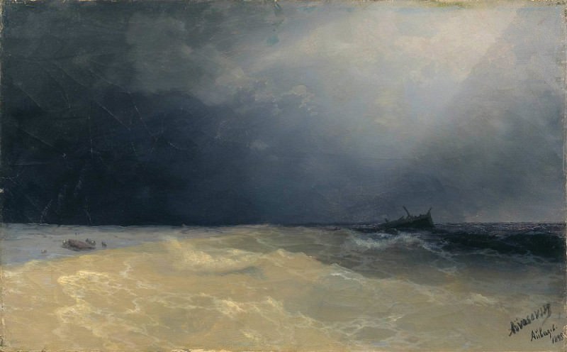 Море 1895, Иван Константинович Айвазовский