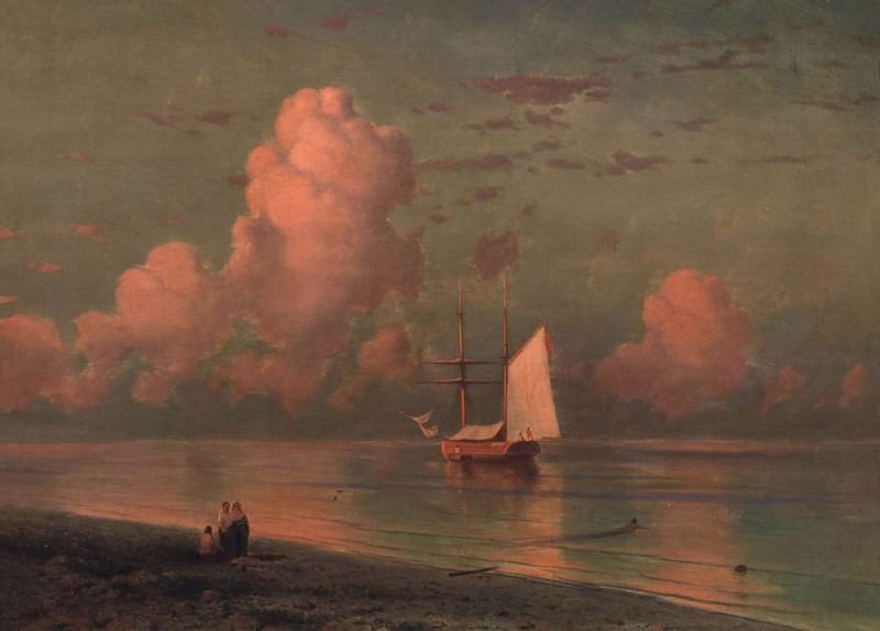 Море с розовым облаком, Иван Константинович Айвазовский