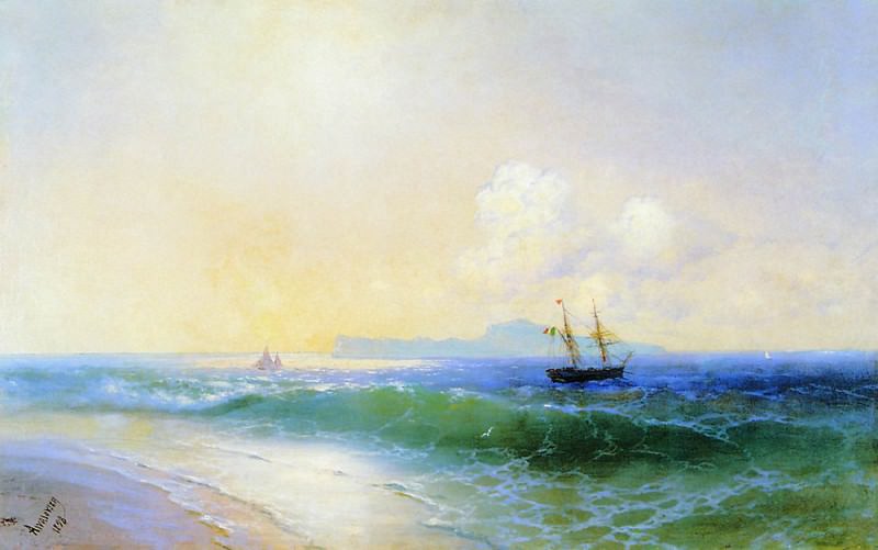 Sea 1898, Ivan Konstantinovich Aivazovsky