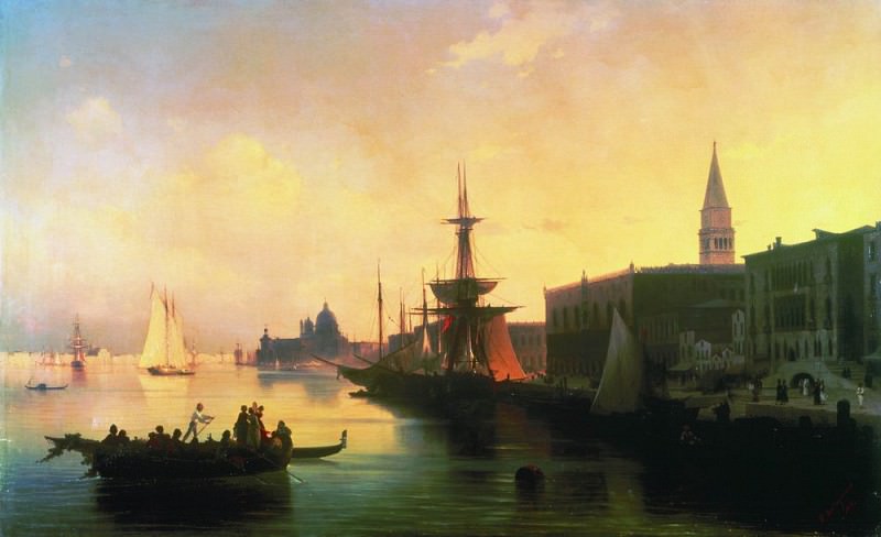 Venice 1842 116,5 h188, Ivan Konstantinovich Aivazovsky