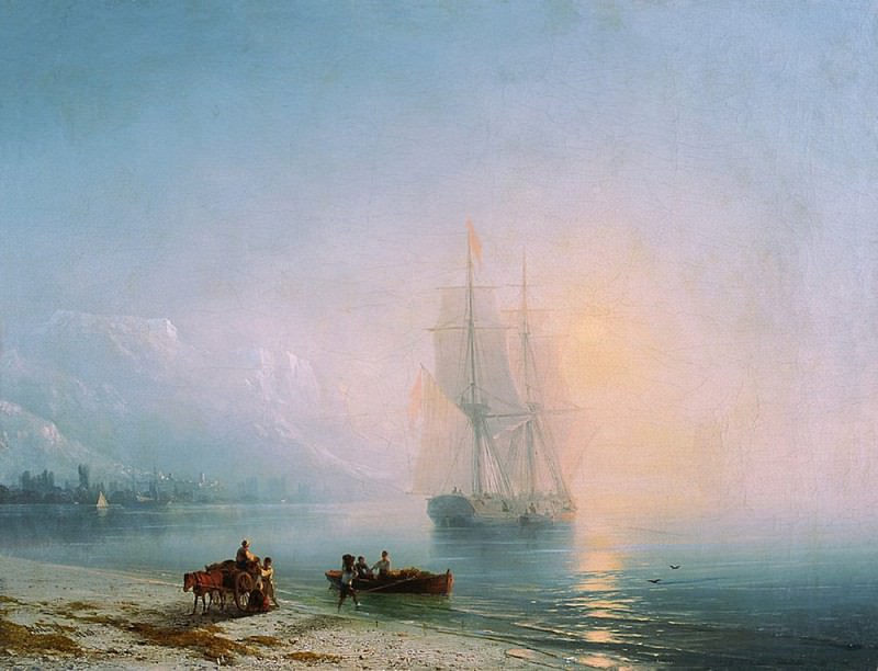 Calm Sea 1863 45h58, 5, Ivan Konstantinovich Aivazovsky