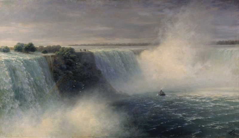Niagara Falls 1892, Ivan Konstantinovich Aivazovsky