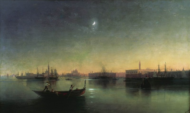 Venice 1870 100x140, Ivan Konstantinovich Aivazovsky