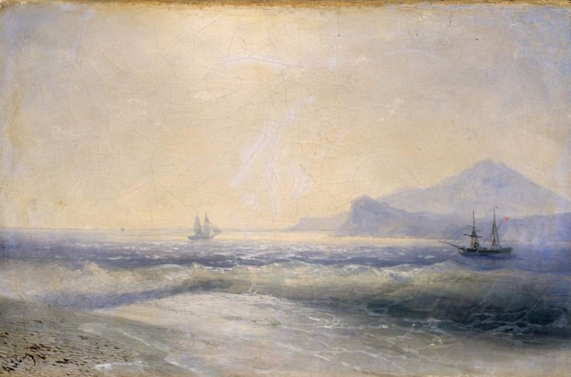 Sea view 1892, Ivan Konstantinovich Aivazovsky