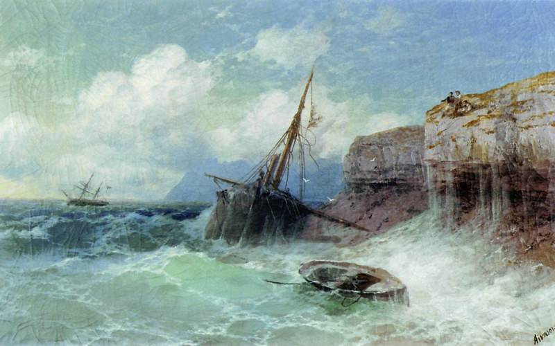 Storm at Sea 1880 63h98, Ivan Konstantinovich Aivazovsky