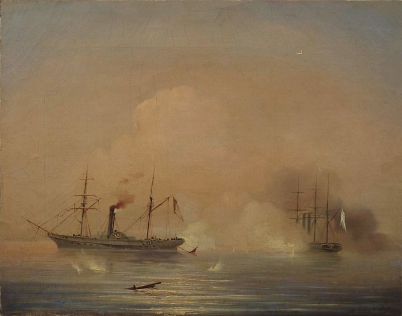 Battleship 1855 35h42, Ivan Konstantinovich Aivazovsky