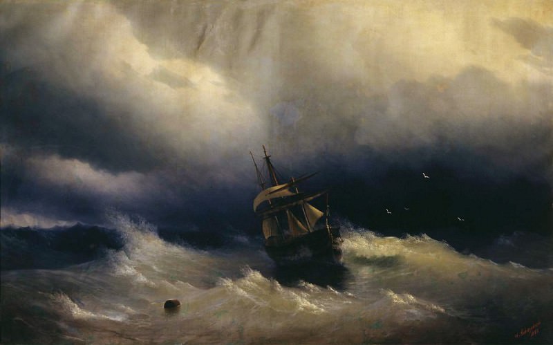 Sea, Ivan Konstantinovich Aivazovsky