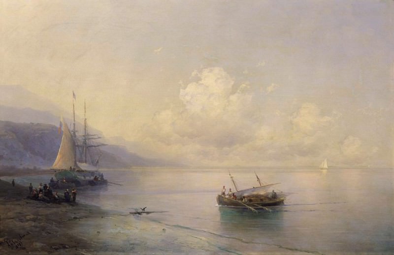 Морской пейзаж 1898, Иван Константинович Айвазовский