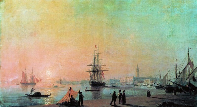 Sea view 95h142 1855, 5, Ivan Konstantinovich Aivazovsky