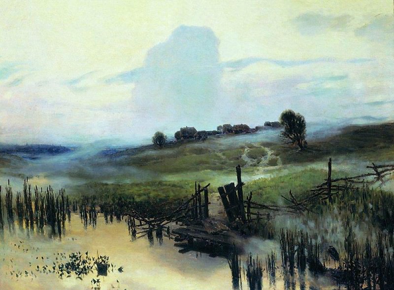 Morning. 1892, Apollinaris M. Vasnetsov