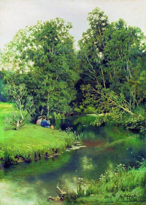Fishers. 1886-1887, Apollinaris M. Vasnetsov