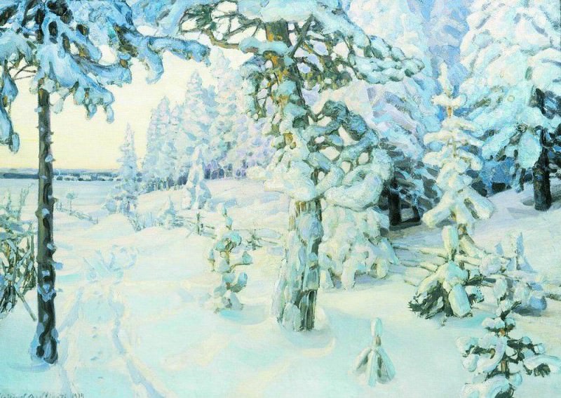 Winter Dream . 1908-1914, Apollinaris M. Vasnetsov