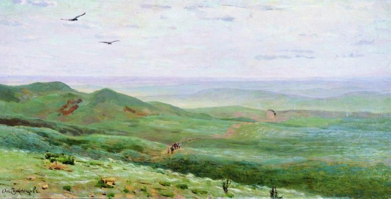 Оренбургские степи. 1893, Аполлинарий Михайлович Васнецов