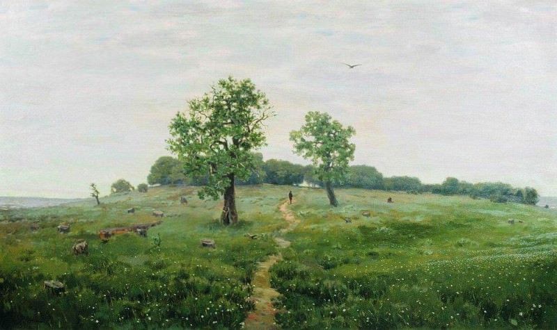 Grey day . 1883, Apollinaris M. Vasnetsov