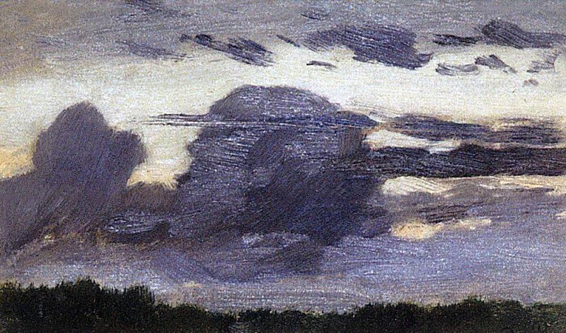 Облака2. 1880-1890-е, Аполлинарий Михайлович Васнецов