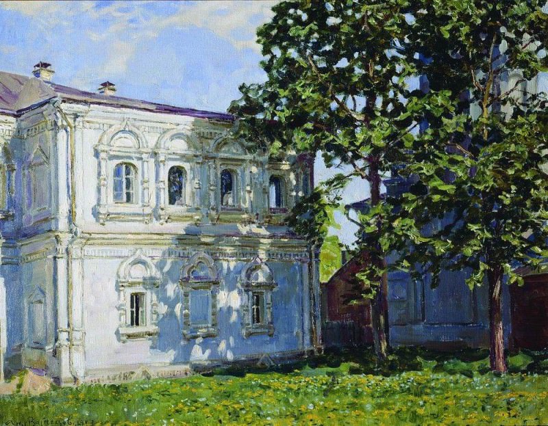 Дом бывшего Археологического общества на Берсеневке. 1923, Аполлинарий Михайлович Васнецов