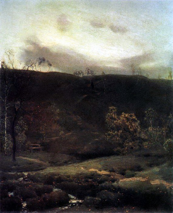 Spring silence. 1890, Apollinaris M. Vasnetsov