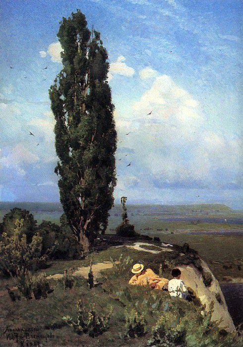 Тополь. 1887, Аполлинарий Михайлович Васнецов