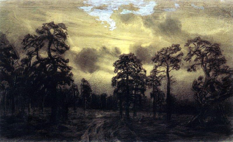 Night. Ural, Apollinaris M. Vasnetsov
