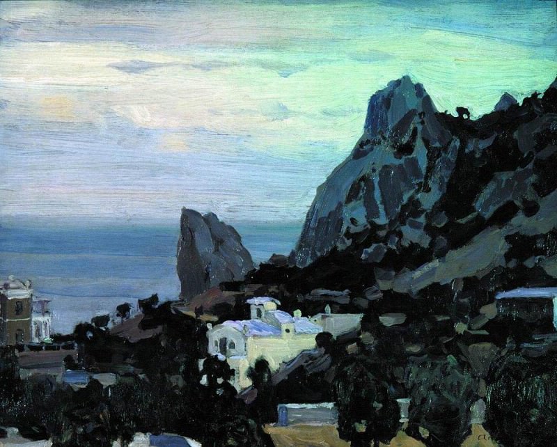 New Simeiz. Twilight. 1906, Apollinaris M. Vasnetsov