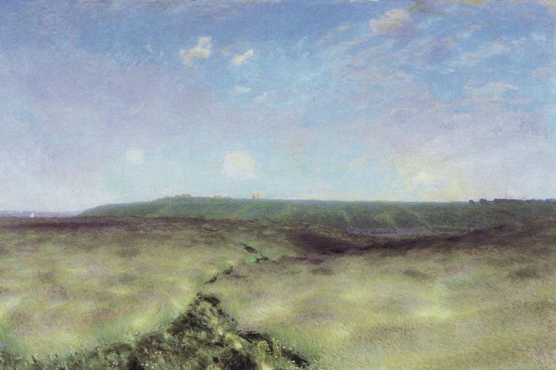 vibrant cornfield. 1892, Apollinaris M. Vasnetsov