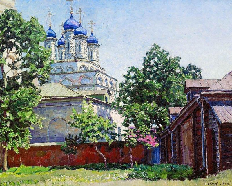 Троицкая церковь на Берсеневке. 1922, Аполлинарий Михайлович Васнецов