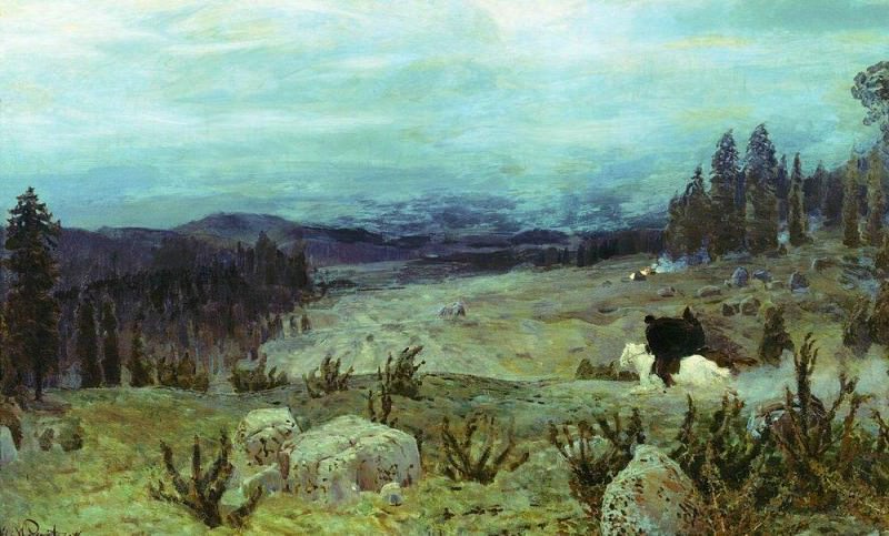 Siberia. 1894, Apollinaris M. Vasnetsov