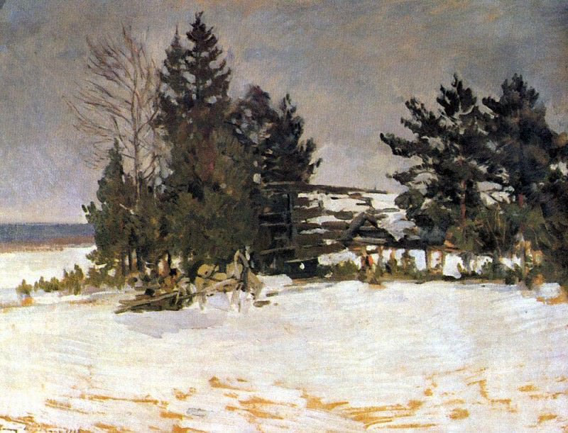 Winter, Konstantin Alekseevich Korovin