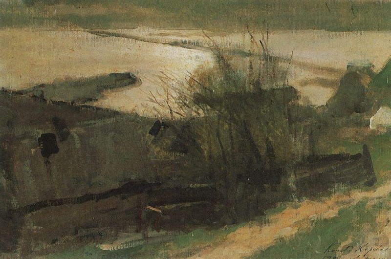 At Oka. 1892, Konstantin Alekseevich Korovin