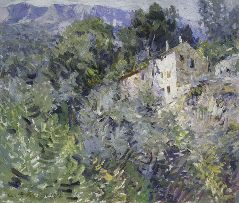 In the south of France. 1908, Konstantin Alekseevich Korovin