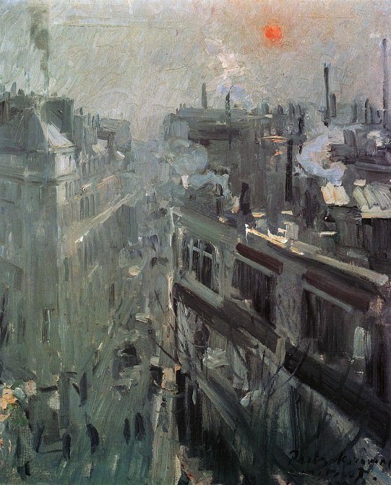 Paris. Morning. 1906, Konstantin Alekseevich Korovin