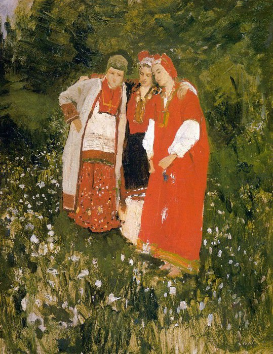 North idilliya1. 1886, Konstantin Alekseevich Korovin